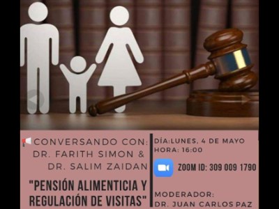 Pensión alimenticia y regulación de&nbsp;visitas