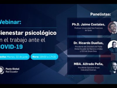 Bienestar psicológico en el trabajo ante el&nbsp;COVID-19